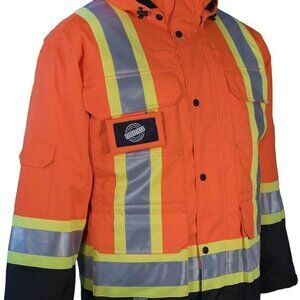 New w/Tags Forcefield 6-in-1 Hi Vis Winter Safety Parka 2X-Large